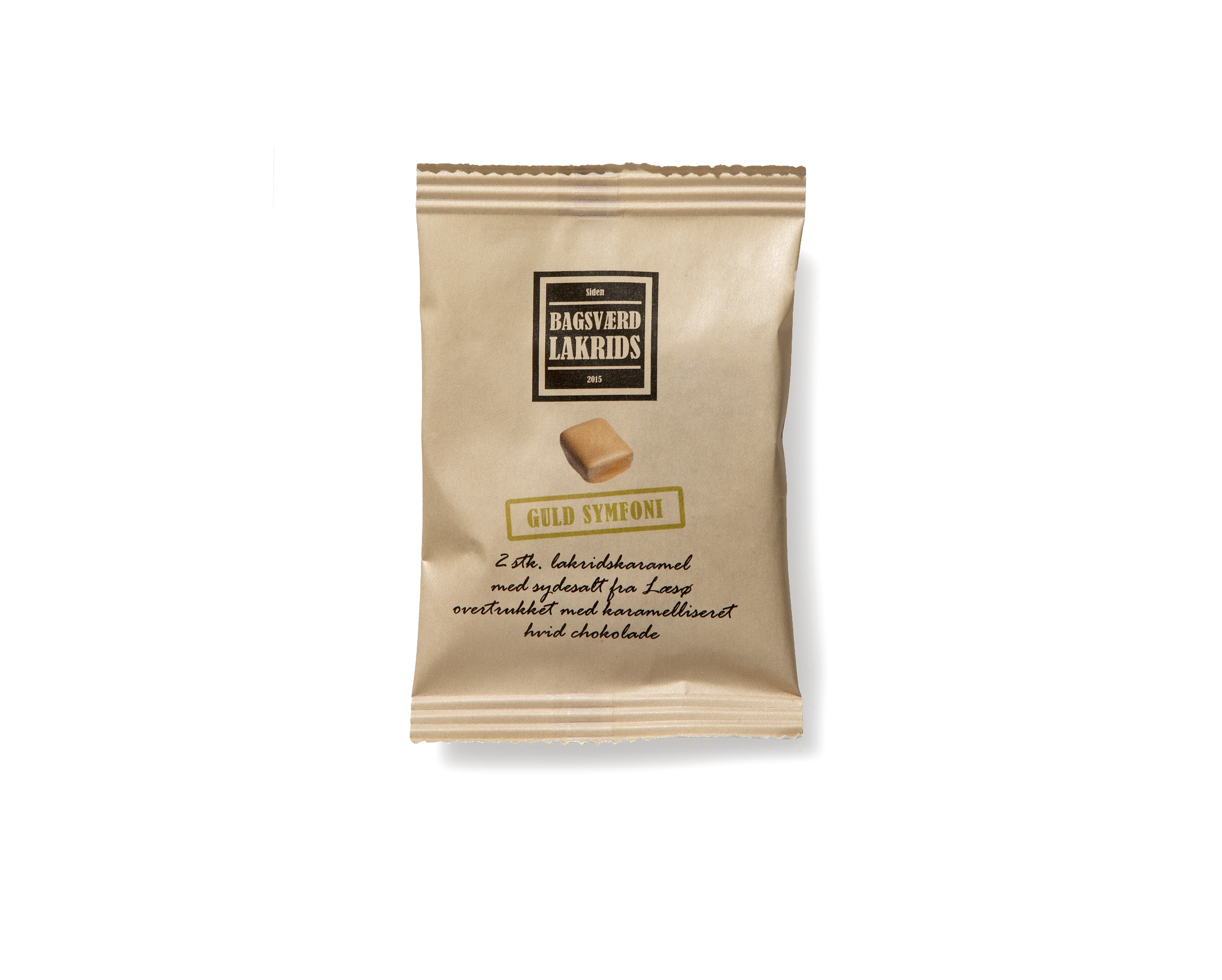 Bagsværd flowpack 2-stk Guld